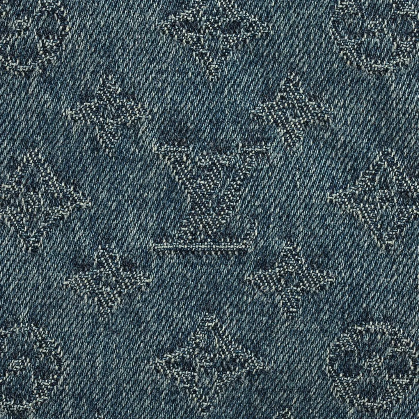 Louis Vuitton/Louis Vuitton 25ss all-over old flower jacquard suit denim shorts